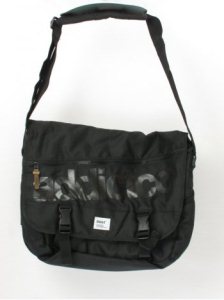 Addict Courier Bag - Black