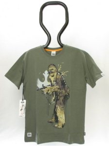 Addict Star Wars Chewie T-Shirt - Olive