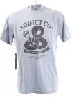 Addict X Kdu Core Division T-Shirt - Sky Blue