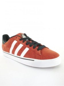 Adidas Campus Vulc Shoes - Uni Red/White