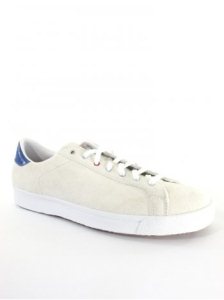 Adidas Rod Laver Shoes - White/Royal/Puig