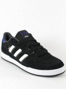 Adidas Silas Shoes - Black/Colligate Purple/White