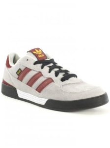 Adidas Silas Shoes - Ice Grey/Cardinal/Black