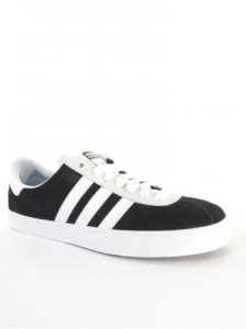 Adidas Skate Shoes - Black/White/Super Cyan