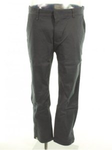 Altamont Davis Slim Highwater Chino Pant - Dark Grey