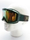 Anon Figment Goggles - Green Emblem With Gold Chrome Lens