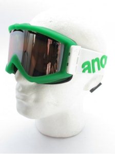 Anon Figment Goggles - Limefish With Silver Amber Lens