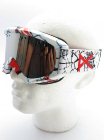 Anon Helix Goggles - 9 Volt With Silver Amber And Amber Lenses