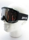 Anon Helix Goggles - Black With Silver Amber Lens Plus Spare Lens