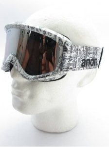 Anon Helix Goggles - Etch With Silver Amber And Amber Lenses