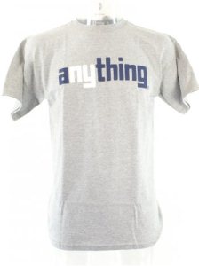 Anything Infamous Logo T-Shirt - Heather Grey