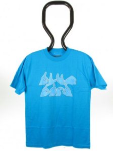 Bluebird Travis Rice Hands T-Shirt - Blue