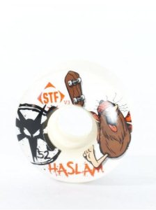 Bones Stf Caveman Chris Haslam Wheels - 52Mm