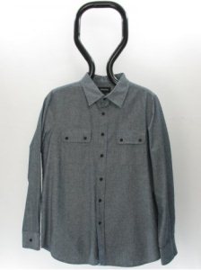 Brixton Barrack Longsleeve Shirt - Navy