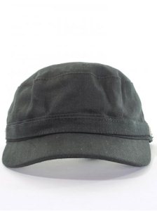 Brixton Busker Cap - Black Herringbone