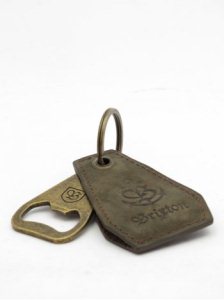 Brixton Clipper Keyring - Bronze