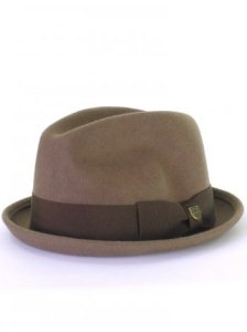 Brixton Gain Hat - Tan Felt