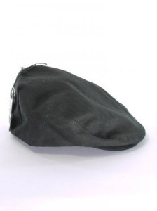 Brixton Hooligan Hat - Black Herringbone