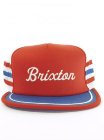 Brixton Pilsner Snap Back Cap - Blue / Red