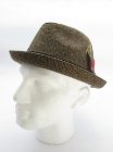 Brixton Stroll Hat – Brown/Black Herringbone