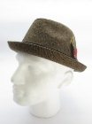 Brixton Stroll Hat - Brown/Black Herringbone