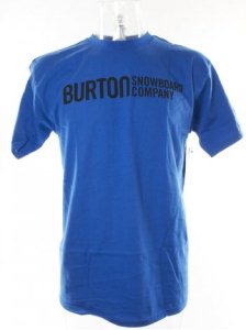 Burton Classic Horizontal T-Shirt - Royal Blue