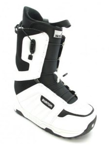 Burton Moto Boots - White/Black