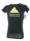 Burton Retro Mountain Womens T-Shirt - Black