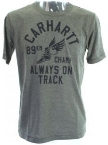 Carhartt 89Km Champ T-Shirt - Dark Grey