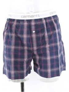 Carhartt Logo Boxer Shorts - Hickley Check