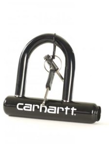 Carhartt Metal U Lock Bike Lock - Black