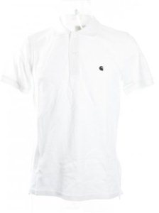Carhartt Slim Fit Polo Shirt - White