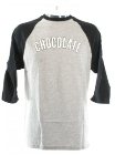 Chocolate League 3/4 Raglan T-Shirt - Black/Grey