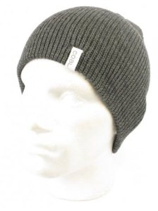 Coal Frena Solid Beanie - Charcoal