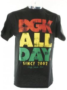 Dgk Burnin All Day T-Shirt - Black