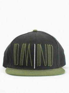 Diamond Coda Snap Back Cap - Black/Army