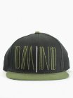 Diamond Coda Snap Back Cap – Black/Army