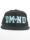 Diamond Dmnd Snap Back Cap - Black/Blue
