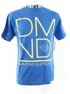 Diamond Dmnd T-Shirt - Royal Blue