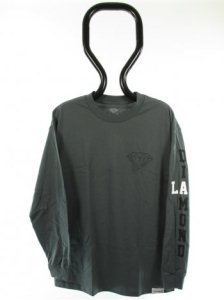 Diamond La Longsleeve T-Shirt - Charcoal