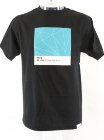 Diamond Pantone Diamond Blue T-Shirt - Black