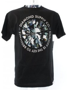 Diamond Simplicity T-Shirt - Black
