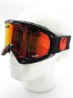 Dragon Dx Goggles - Red Gradient With Red Ionized And Amber Lenses