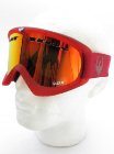 Dragon Dx Goggles - Ruby Red With Red Ionized And Yellow Lenses