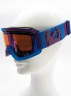 Dragon Lil D Kids Goggles - Block Blue Purple With Blue Ionized Lens