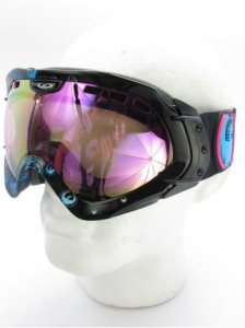 Dragon Mace Goggles - Gradient Logo With Pink Ionized Lens