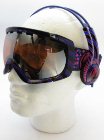 Dragon Rogue Goggles - Skullcandy Purple With Ionized Lens And Headphones