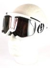 Electric Eg1 Goggles - Gloss White With Bronze/Silver Chrome Lens