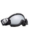 Electric Eg1s Goggles - Gloss Black With Bronze/Silver Chrome Lens