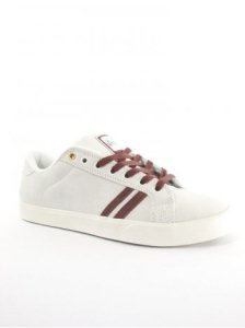 Emerica The Leo Shoes - White/Burgundy